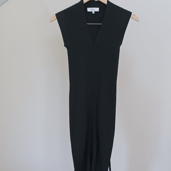 Reiss Amelie Knitted Bodycon Dress - Picture 3 of 6